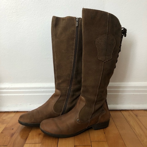 Vintage Tall Leather Boots - Picture 6 of 11